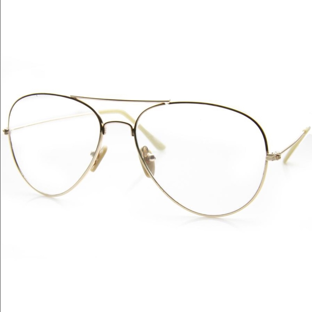 Hipster Aviator Glasses Frame
